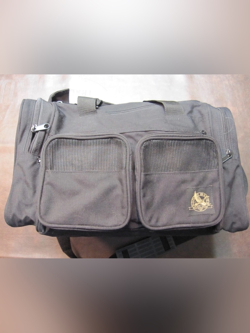 Black EDDIE BAUER DUFFEL BAG